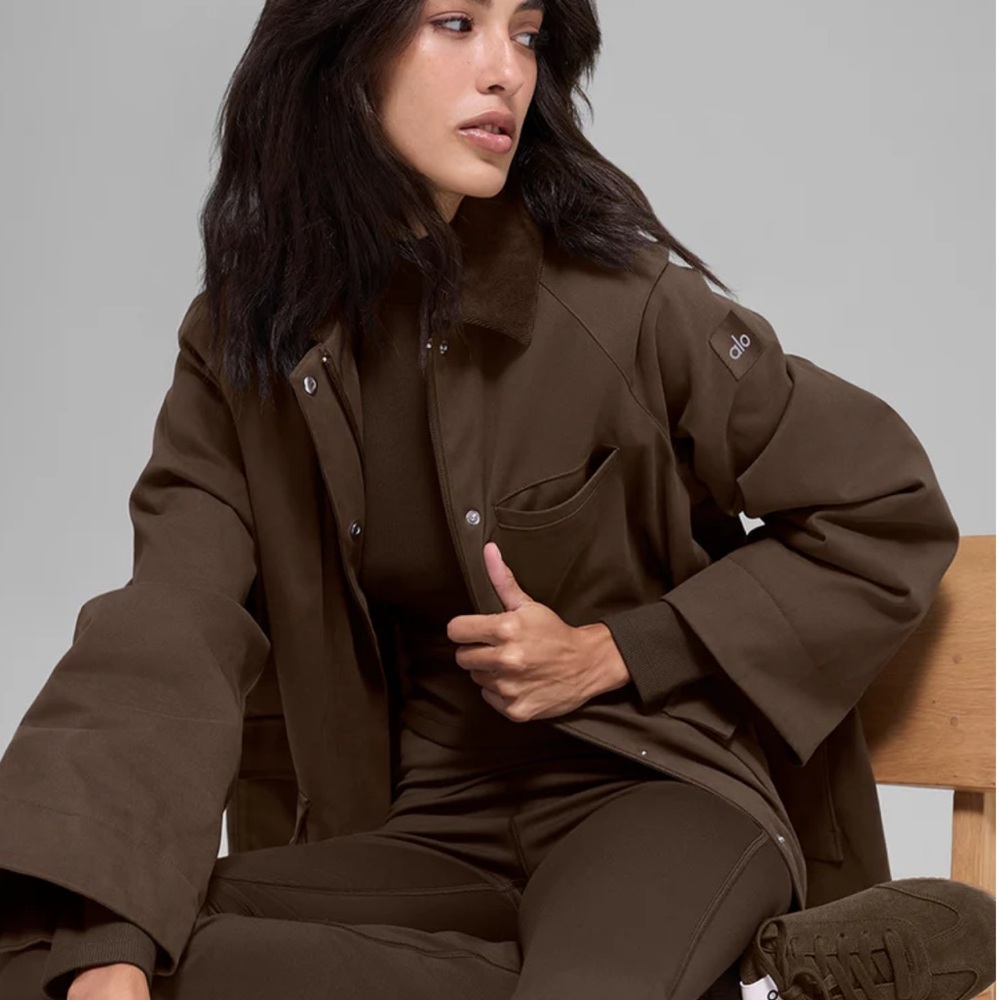 ALO YOGA twill barn jacket - Picture 4 of 10